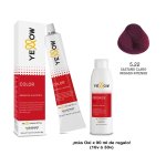 Tinte Castaño Claro Violeta Ultra Intenso 5,22S Yellow Professional 100g 780T5,22
