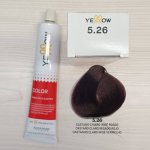 Tinte Castaño Claro Irisado-Rojo 5,26 Yellow Professional 100g 780T5,26