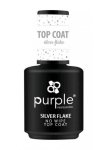 Top Coat Brillo SILVER FLAKE Purple Professional 15ml 9300P211