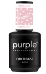 Base Fiber Semipermanente ROSÉ Purple Professional 15ml 9300P426