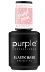 Base Elástica Semipermanente PASTEL PINK Purple Professional 15ml 930P1446