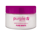 Polvo Acrílico PURE WHITE 50g Purple Professional 930P1583