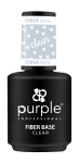 Base Fiber Semipermanente CLEAR Purple Professional 15ml 930P1602