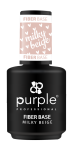 Base Fiber Semipermanente MILKY BEIGE Purple Professional 15ml 930P1605