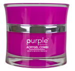 Acrygel Combi WHITE MOON FRENCH Purple Professional 50ml 930P1628
